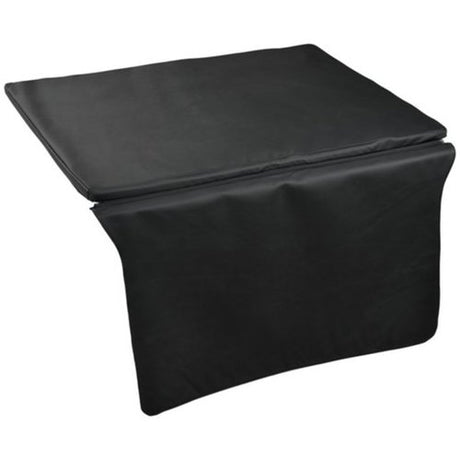 Bagagerumsmåtte 100x80x3 cm kunstlæder sort
