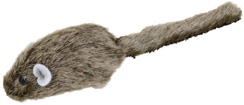 Pelsmus 5 cm grå