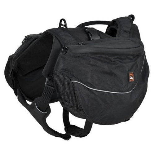 Trekking sele m/lommer Travel M 56-69 cm, sort
