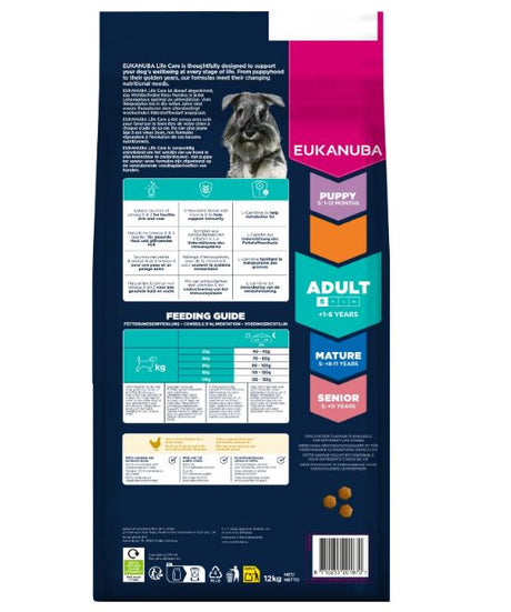 Adult Active small kylling 12 kg