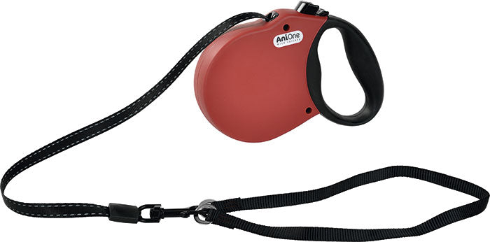 Hundeline Soft Belt Rød
