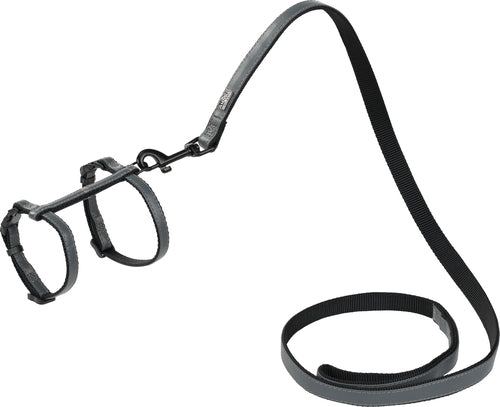 Nylonsele & line Refleks S-M 19-30 cm sort