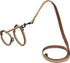 Nylonsele & line Refleks S-M 19-30 cm brun