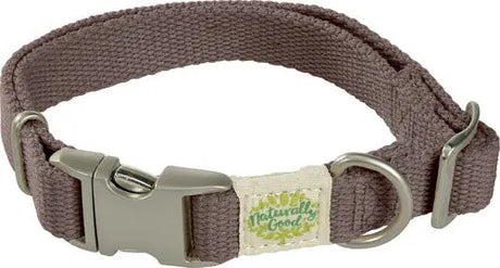 Halsbånd m/lås S 29-45 cm brun flad - Maxi Zoo Danmark