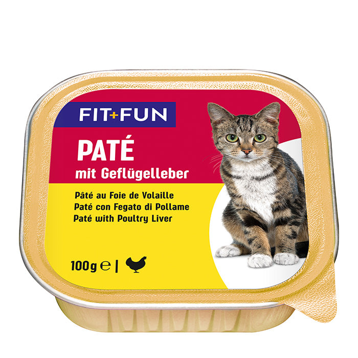 Adult paté, alu-bakke fjerkræ og lever 100 g