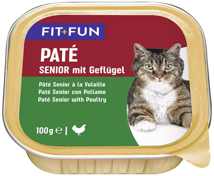 Senior paté, alu-bakke fjerkræ 100 g