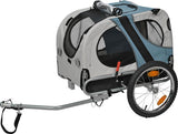 Cykeltrailer op til 30 kg grå/blå