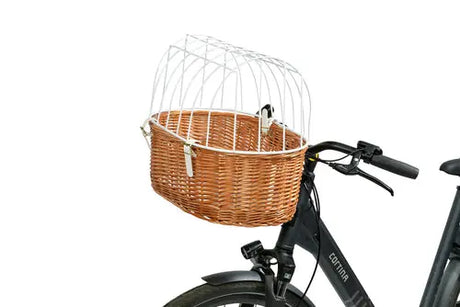 Cykelkurv m/gitter Front op til 5 kg piletræ - Maxi Zoo Danmark