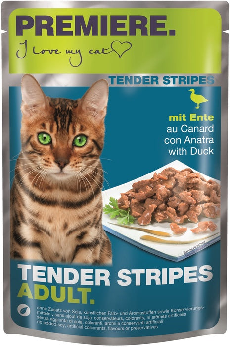 Adult TenderStripes pouand 85 g - Maxi Zoo Danmark