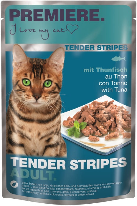 Adult TenderStripes poutun 85 g - Maxi Zoo Danmark