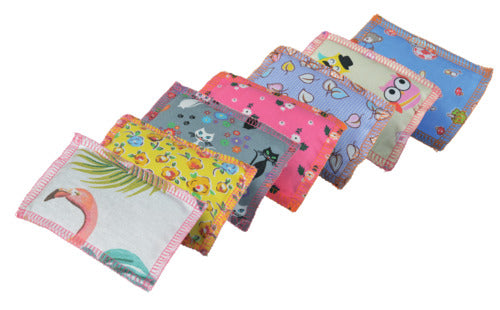 Pude m/baldrian 10 cm ass farve