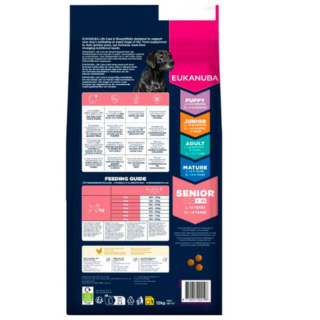 Senior Caring Large kylling 12 kg - Maxi Zoo Danmark