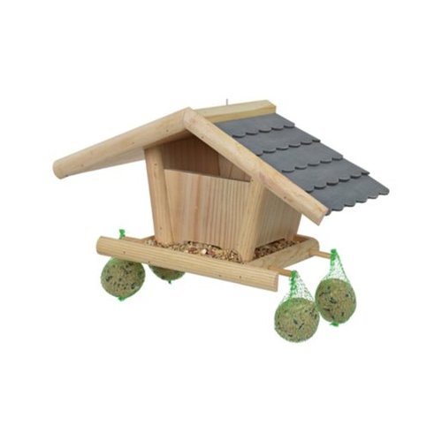 Foderhus t/frø & mejsebolde 38x22x22 cm