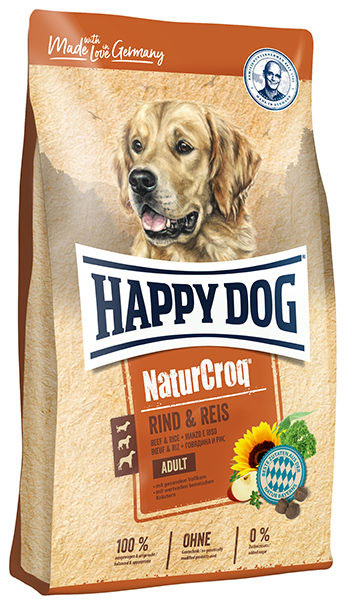 Adult NaturCroq okse & ris 15 kg