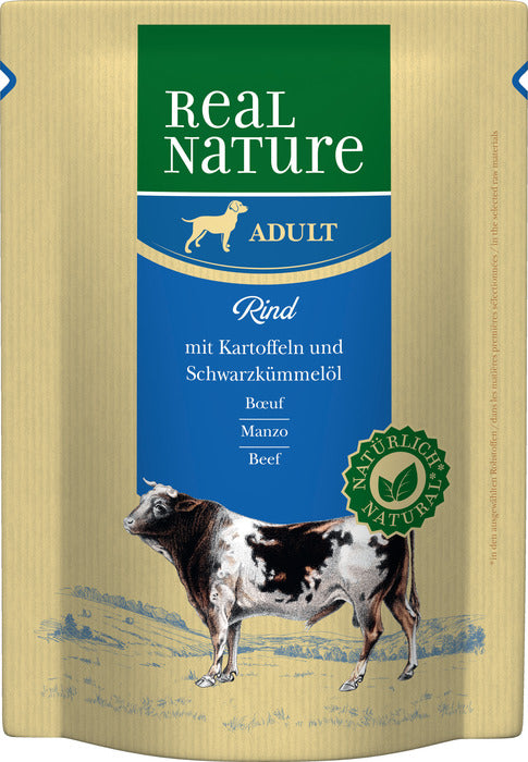 Adult  pouch okse & kartoffel 300 g
