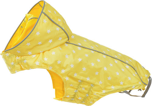 Jakke vendbar 36 cm gul