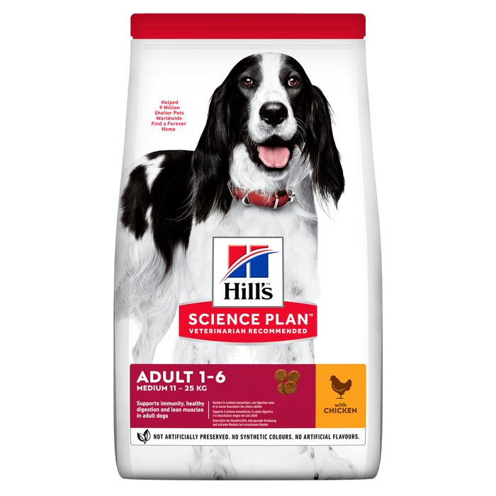Adult Medium kylling 14 kg
