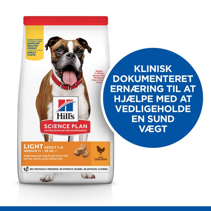 Adult Light Medium kylling 14 kg