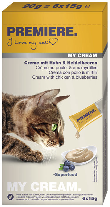 My Cream kylling & blåbær 6x15 g
