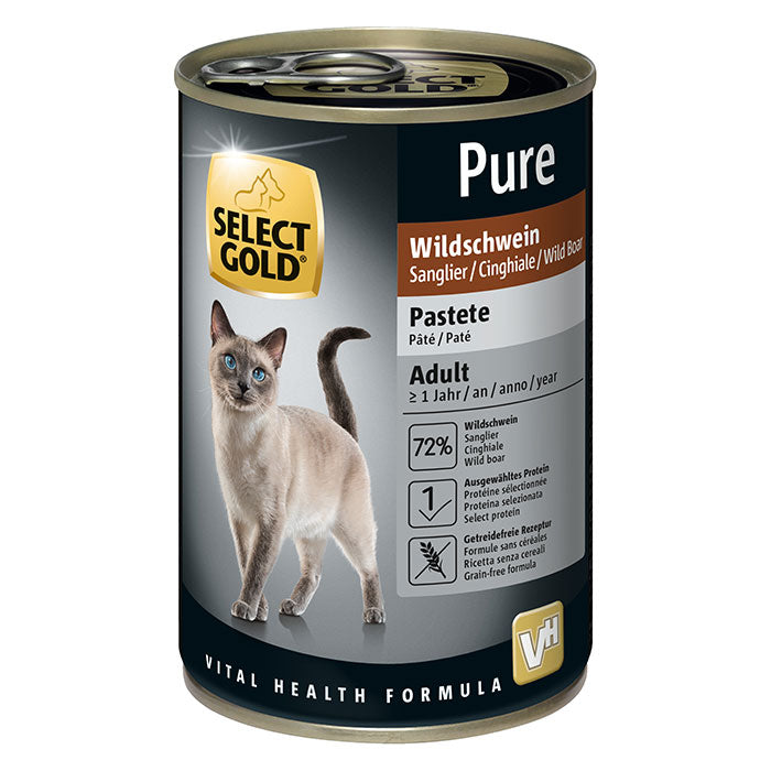 Adult Pure, dåse vildsvin 400 g