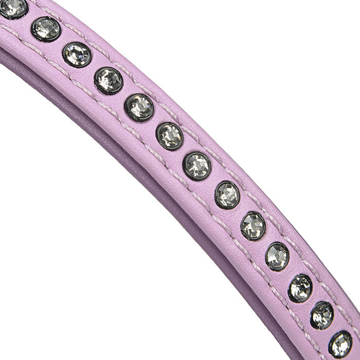 Kunstlædersele Deluxe S rosa