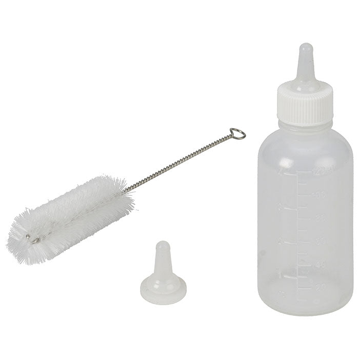 Sutteflaske sæt 120 ml + 2 flaskesutter