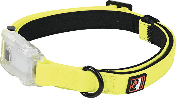 USB lyshalsbånd Polar Light ca 300 m synlighed M gul