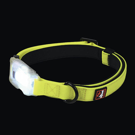 USB lyshalsbånd  Polar Light L ca 300 m synlighed gul