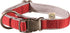 Halsbånd M 36-55x2x1,5 cm rød