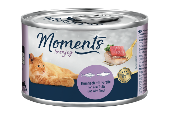 Adult, dåse Ørred og tun 140 g