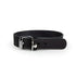Læder halsbånd Weinheim 17-23 cm sort bred - Maxi Zoo Danmark