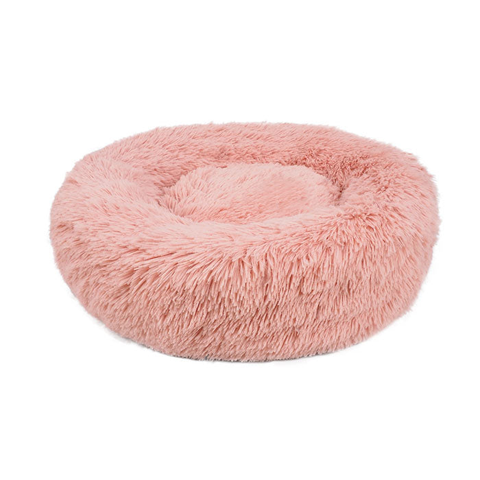 Hundeseng Fluffy S Ø58,5 cm Rosa - Maxi Zoo Danmark
