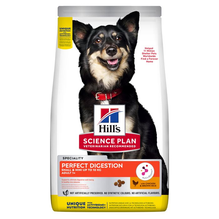 Perfect Digestion Small & Mini kylling & brune ris 1,5kg