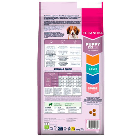 Puppy Small/Medium Lam og Ris 12 kg - Maxi Zoo Danmark