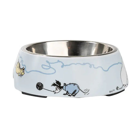 Melamin skål Moomin Pets S 160 ml blå - Maxi Zoo Danmark