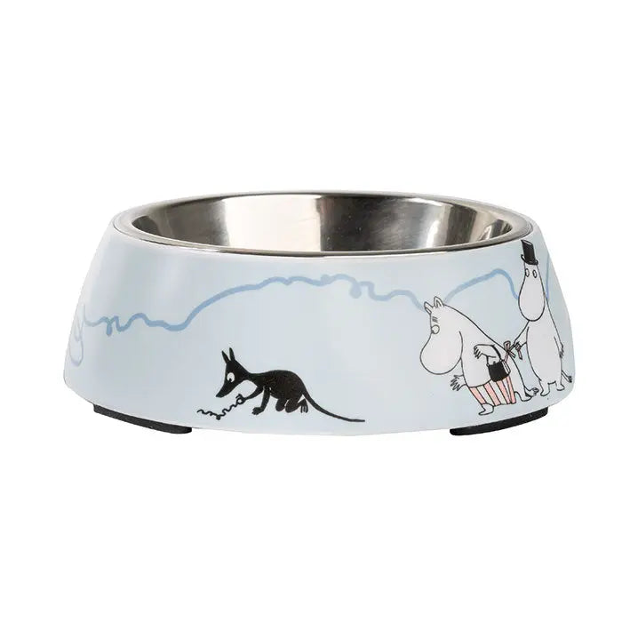 Melamin skål Moomin Pets S 160 ml blå - Maxi Zoo Danmark