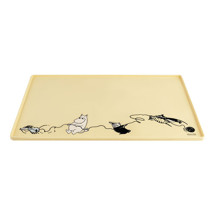 Silikoneunderlag Mumitroldene Gul