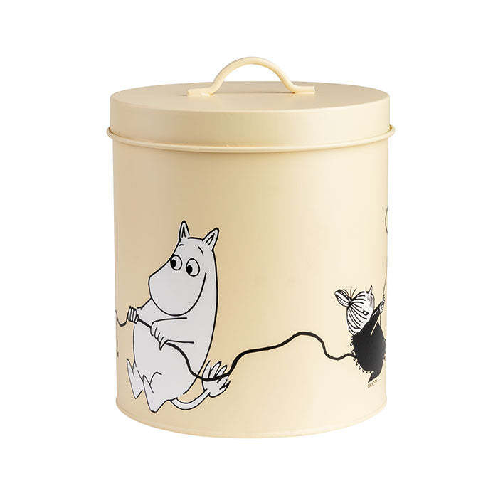 Opbevaringsdåser Mumitroldene Gul 19 cm + grøn 21 cm
