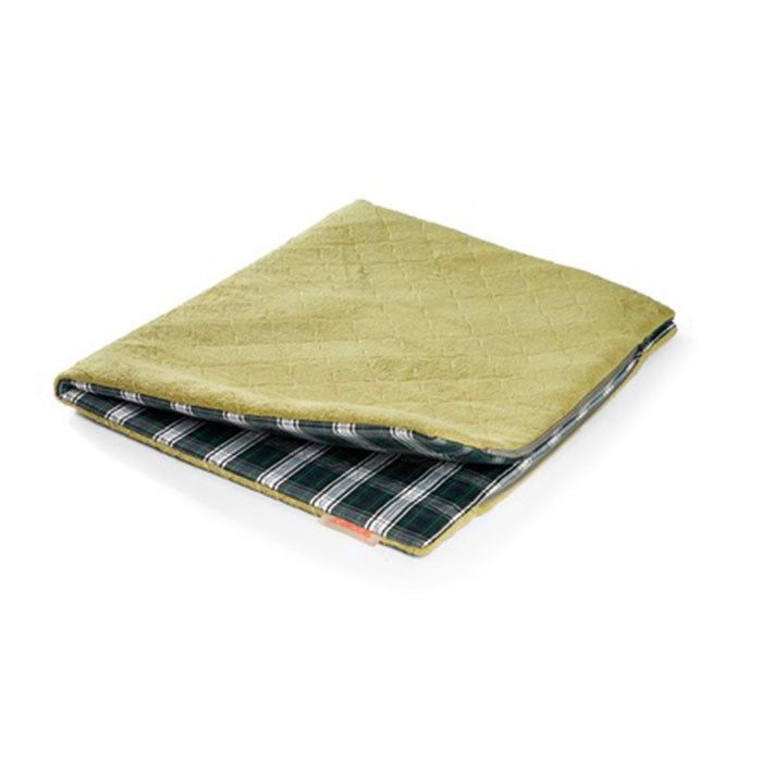 FlexDog tørremåtte 55x70 cm tartan grøn