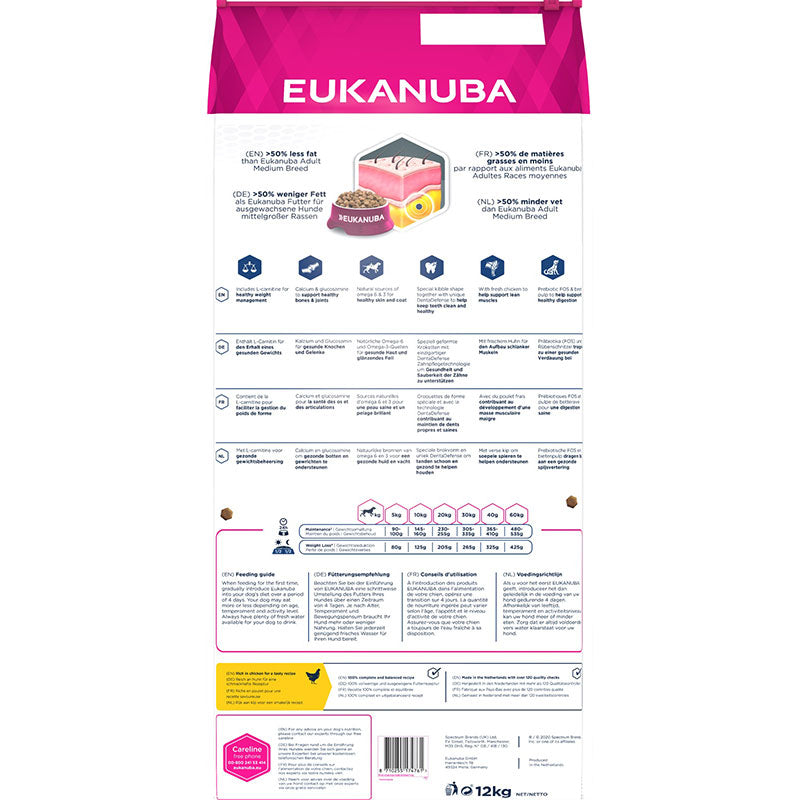 DailyCare Overweight, Sterilized 12 kg