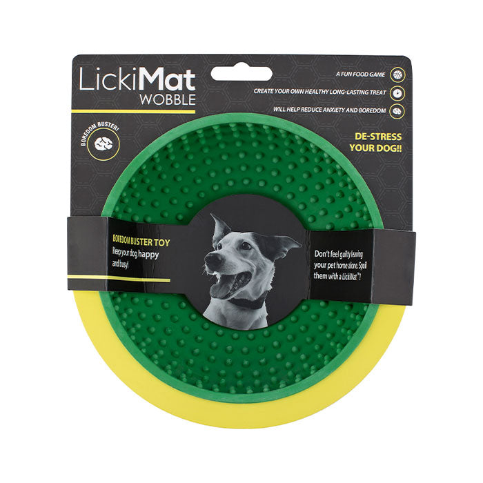 LickiMat Wobble 18x18 cm grøn