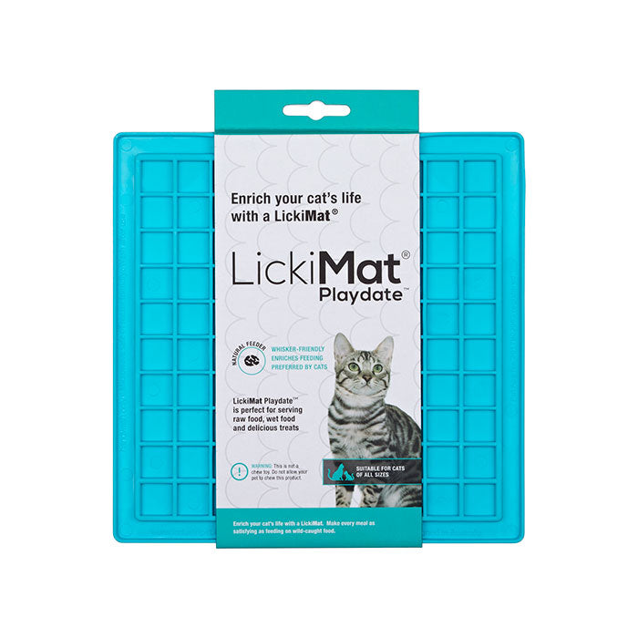 LickiMat Playdate Kat 20 cm turkis