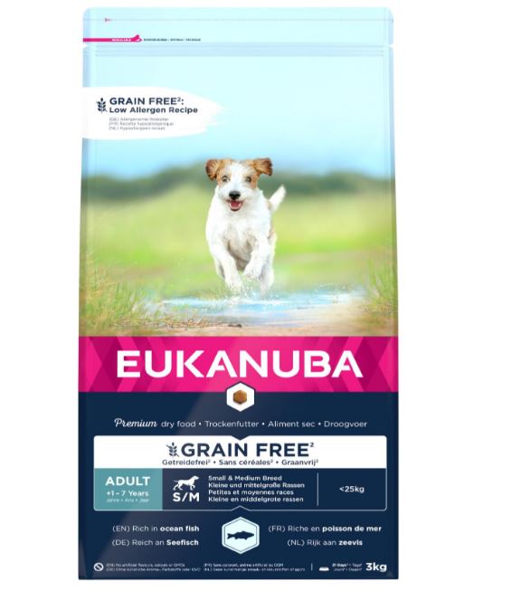 Adult Small/Medium Kornfri Fisk