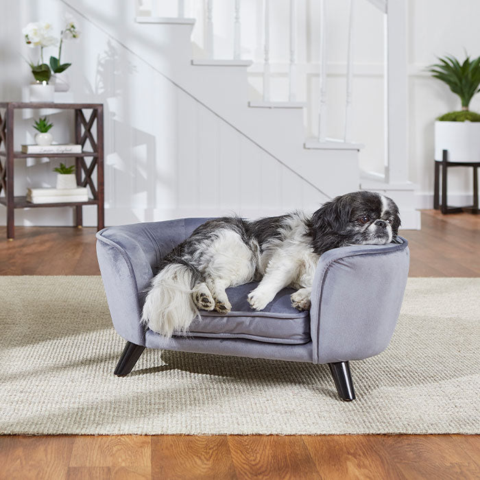 Hundesofa Romy 67,31 x 40,64 x 30,48 cm pewte