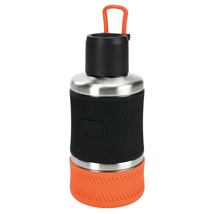 Drikkeflaske rustfristål 800+200 ml orange