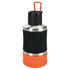 Drikkeflaske rustfristål 800+200 ml orange