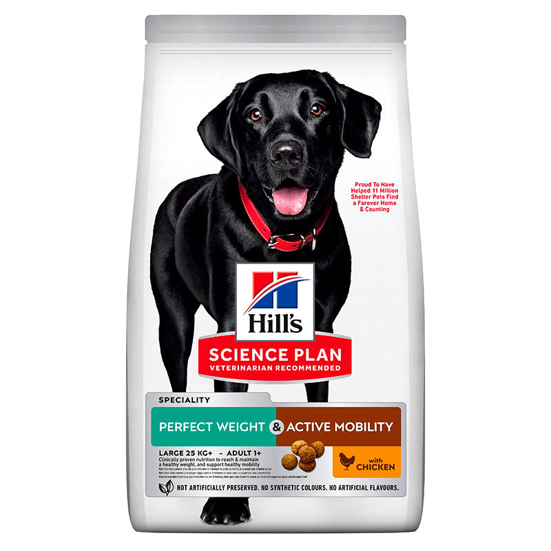 Adult Perfect Weight & Active Large Kylling 12 kg