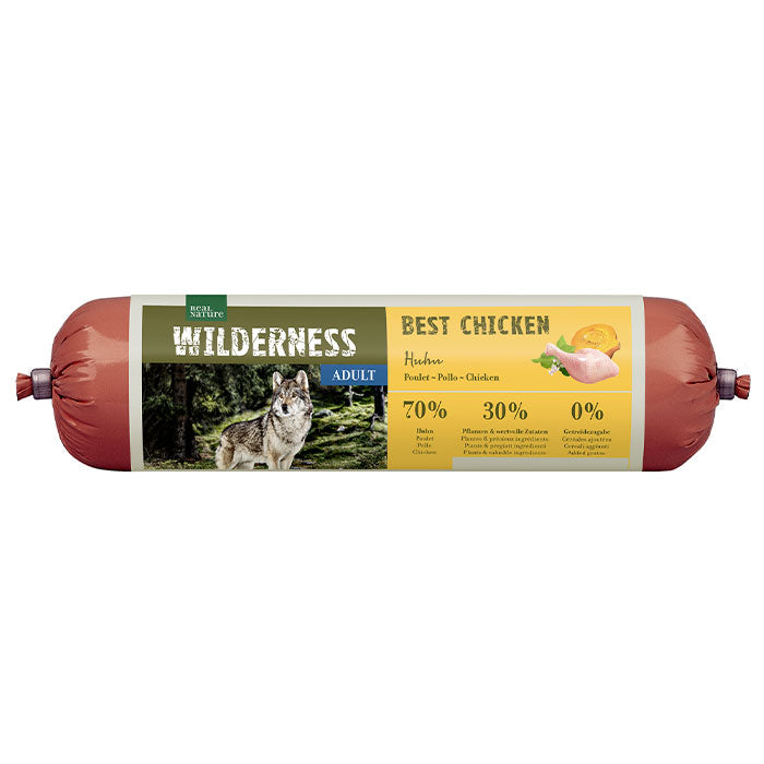 Adult Wilderness best Kylling 800 g pølse