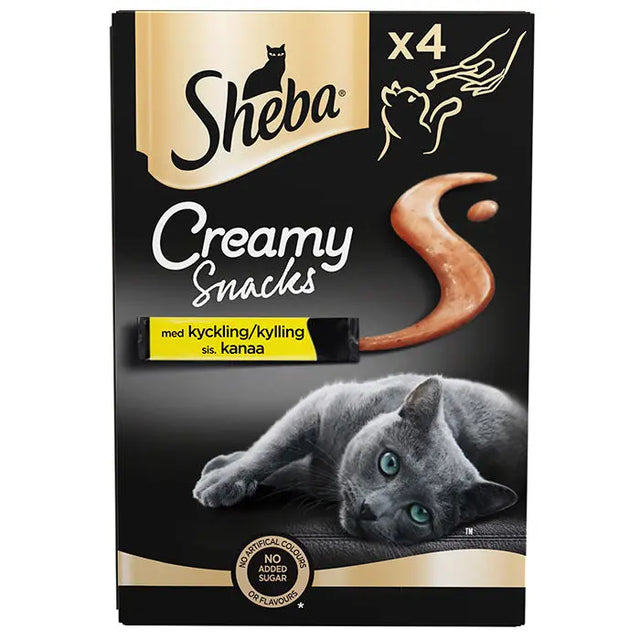 Creamy snack Kylling 4x12 g - Maxi Zoo Danmark