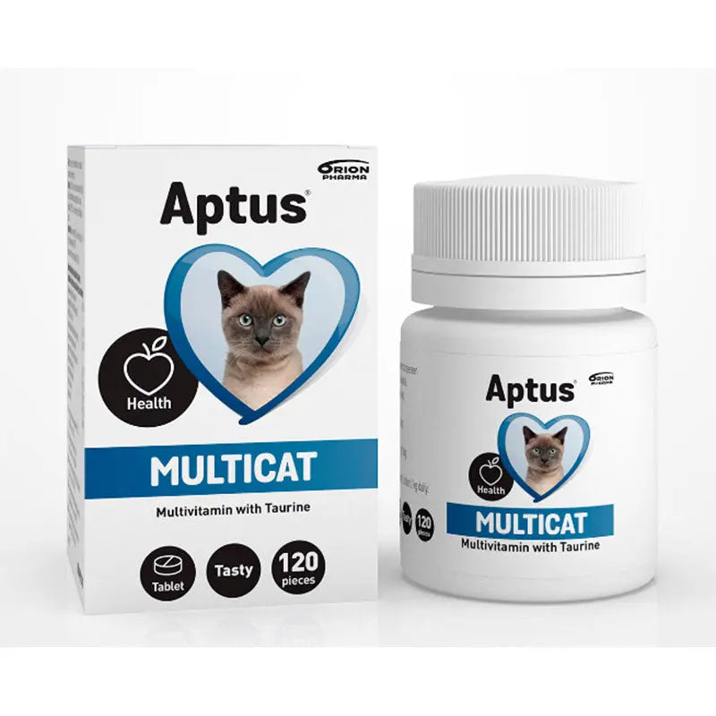 Multicat tabletter Multivitamin til kat 120 tbl– Maxi Zoo Danmark